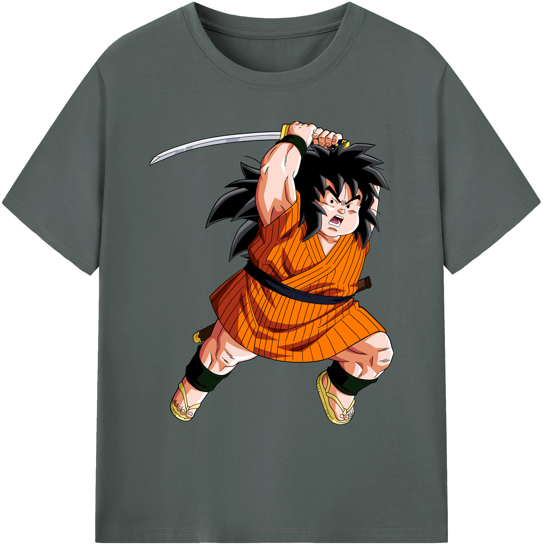 （画像用） ドラゴンボール やじろべえ DRAGON BALL Yajirobe 綿100％ メンズ半袖Tシャツ｜肌触りやわらか＆通気性